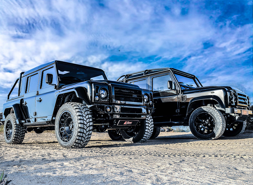 Land Rover Defender Vip JBK Land Rover Defender 110 truck cab VIP edition - jbk.gr